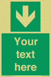 Custom Safe Condition Down arrow